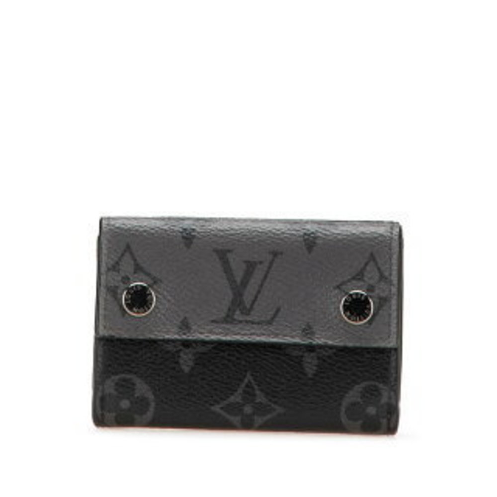 Louis Vuitton Monogram Eclipse Black Compact Wall… - image 1